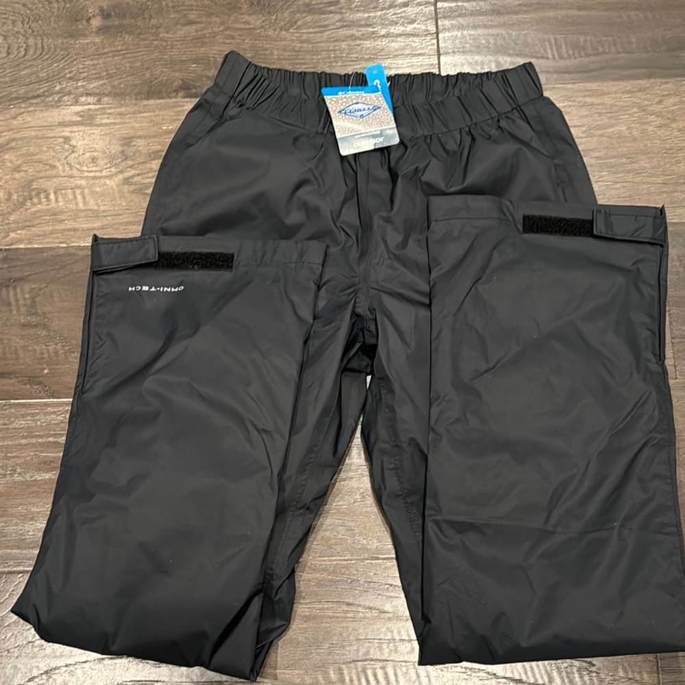 NWT Columbia Storm Surge II rain pants size XS